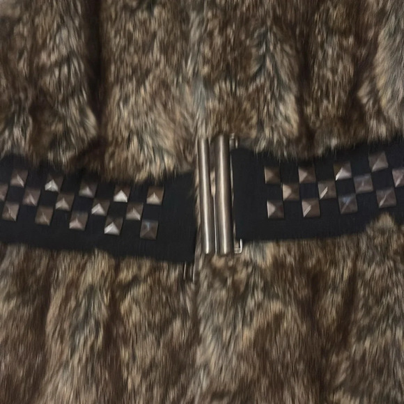 Gianni Bini vintage Faux Fur Vest size SMALL - Picture 11 of 12